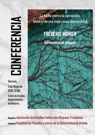 Image Conferencia de F. Monier sobre 'La lucha contra la corrupción....