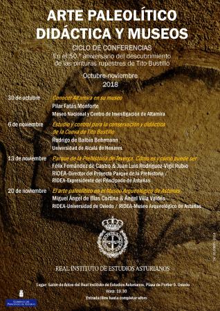Image Ciclo 'Arte paleolítico, didáctica y museos' en el RIDEA
