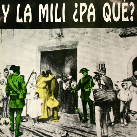 Imagen Exposición 'Carteles sobre la insumisión en Asturias. Años 80 y 90,...